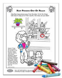 Activity Sheet: Poison Prevention | I'm Safe